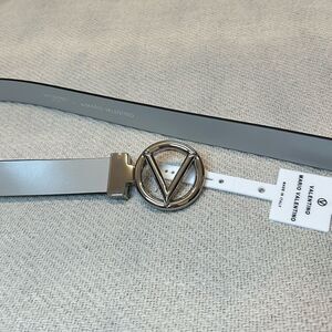 NEW Valentino Leather Giusy Bombe Belt Women’s Size Large Made in Italy NWT $350